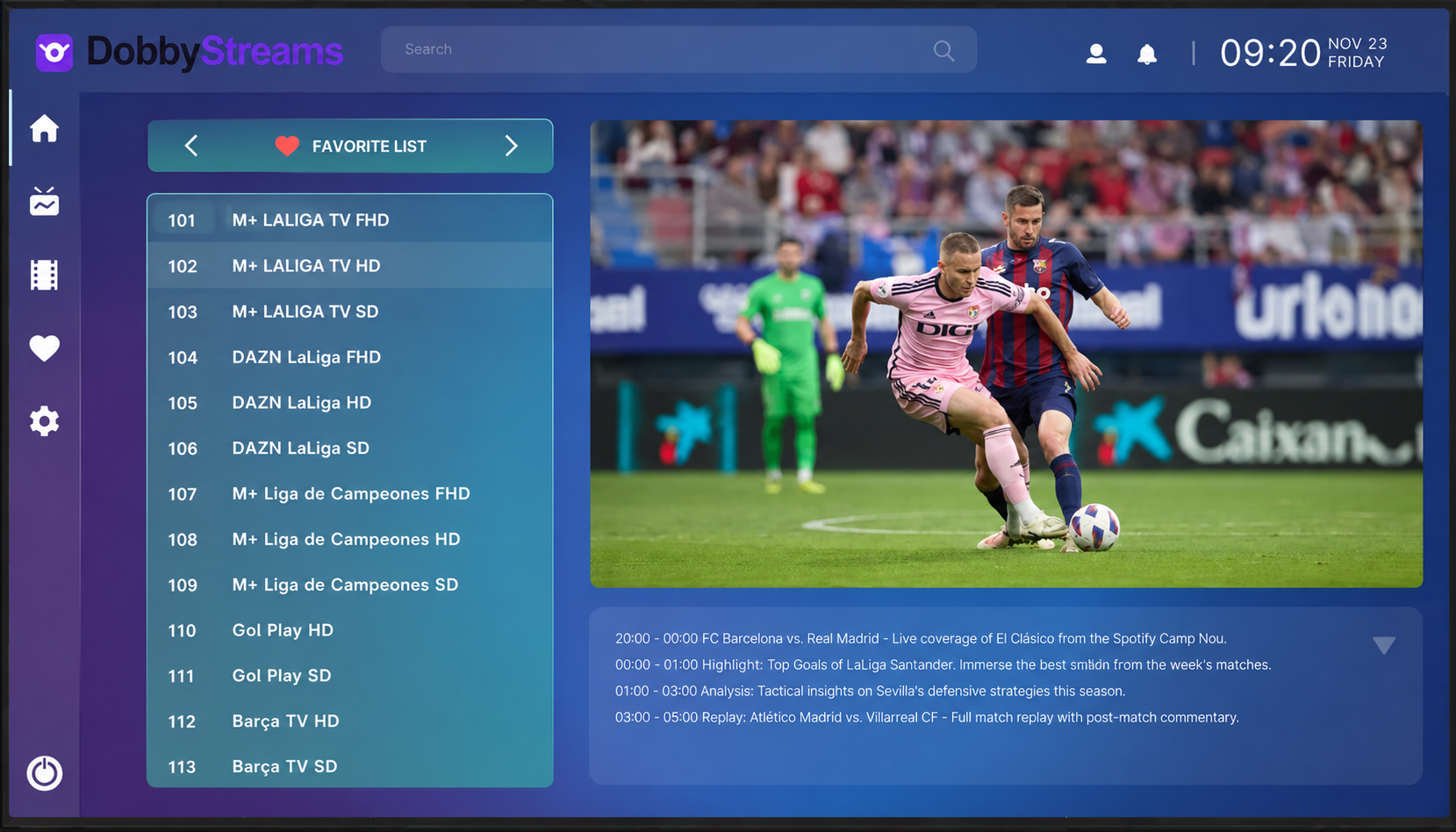 IPTV España en directo — TuIPTVPremium